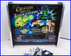 Bally Creature from the Black Lagoon Pinball Head LED Display light box