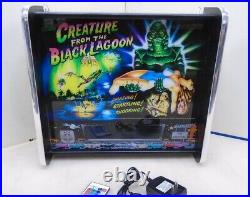 Bally Creature from the Black Lagoon Pinball Head LED Display light box