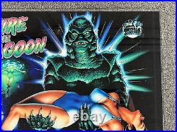 Bally Creature from the Black Lagoon Pinball Machine Backglass MIRRORED NEW