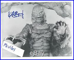 Ben Chapman Creature from the Black Lagoon bw Autographed Signed 8x10 Print COA
