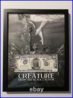 Ben Chapman & Ricou Browning Signed Creature from the Black Lagoon JSA AG93128 Ben Chapman & Ricou Browning Signed Creature from the Black Lagoon JSA AG93128