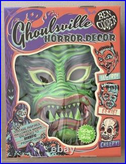 Ben Cooper Enlarged FISH FACE Halloween Mask Creature From the Black Lagoon