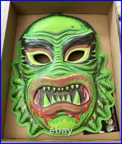 Ben Cooper Enlarged FISH FACE Halloween Mask Creature From the Black Lagoon
