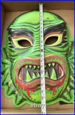 Ben Cooper Enlarged FISH FACE Halloween Mask Creature From the Black Lagoon