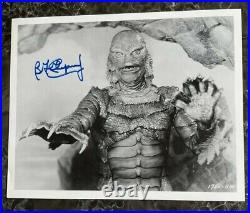 Ben F Chapman Jr CREATURE FROM THE BLACK LAGOON Gill-man signed 8 x 10 photo