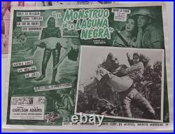 CREATURE FROM BLACK LAGOON 1954 UNIVERSAL Original Lobby Cards Mexi SciFi Horror