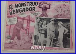 CREATURE FROM BLACK LAGOON 1954 UNIVERSAL Original Lobby Cards Mexi SciFi Horror