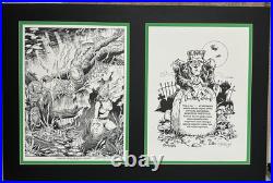 CREATURE FROM BLACK LAGOON PRINT Signed Mark Nelson 1991 Universal Monsters COA CREATURE FROM BLACK LAGOON PRINT Signed Mark Nelson 1991 Universal Monsters COA