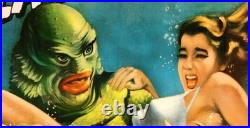 CREATURE FROM THE BLACK LAGOON (1954) 27x41 Universal monster movie poster CREATURE FROM THE BLACK LAGOON (1954) 27x41 Universal monster movie poster
