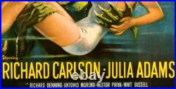 CREATURE FROM THE BLACK LAGOON (1954) 27x41 Universal monster movie poster