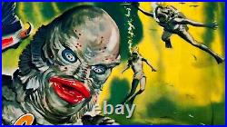 CREATURE FROM THE BLACK LAGOON (1954) 41x79 huge movie poster
