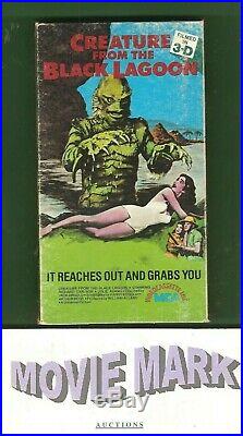 CREATURE FROM THE BLACK LAGOON 1954 (MCA Videocassette) 3-D includes glasses vhs