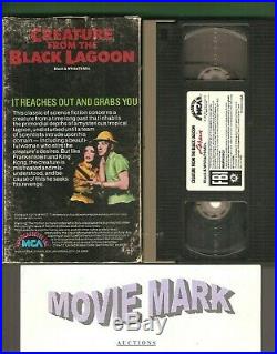 CREATURE FROM THE BLACK LAGOON 1954 (MCA Videocassette) 3-D includes glasses vhs