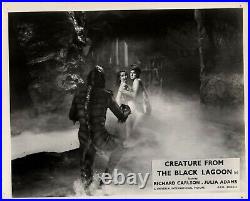 CREATURE FROM THE BLACK LAGOON 1954 Richard Carlson, Julie Adams 10x8 LOBBY CARD