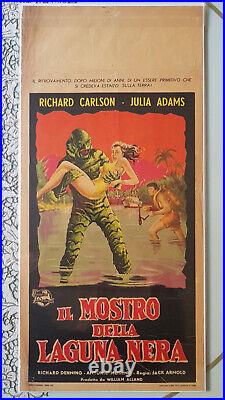 CREATURE FROM THE BLACK LAGOON 1954 locandina Universal horror movie poster