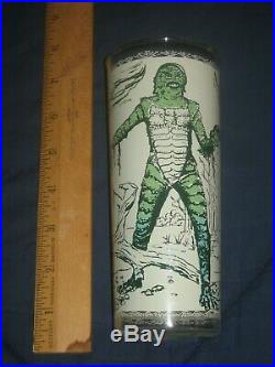 CREATURE FROM THE BLACK LAGOON 1960s Drinking glass Nice