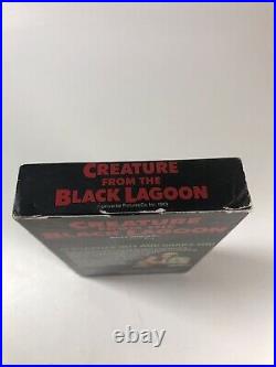 CREATURE FROM THE BLACK LAGOON 54 VHS 1980 UNIVERSAL MONSTERS RARE 3-D VIntage