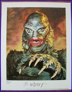 CREATURE FROM THE BLACK LAGOON, BASIL GOGOS Limited Edition S & #'d Lithograph