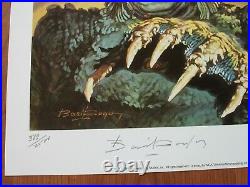 CREATURE FROM THE BLACK LAGOON, BASIL GOGOS Limited Edition S & #'d Lithograph