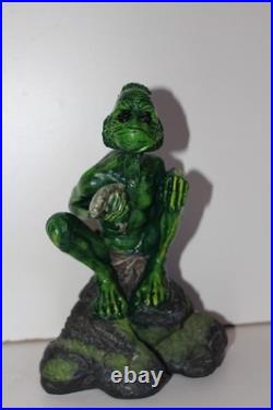 CREATURE FROM THE BLACK LAGOON CUSTOM OOAK 8 SOLID RESIN head turns