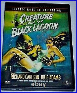 CREATURE FROM THE BLACK LAGOON DVD MOVIE Signed JULIE ADAMS Deceased
