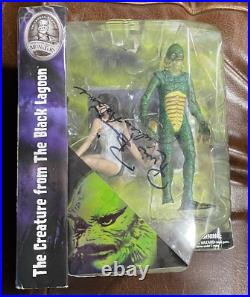 CREATURE FROM THE BLACK LAGOON FIGURES signed by Julian Adams and Ricou Browning