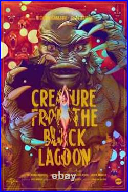 CREATURE FROM THE BLACK LAGOON (Foil Variant) Martin Ansin RARE ON HAND