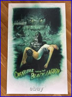 CREATURE FROM THE BLACK LAGOON GICLEE SIGNED by DREW STRUZAN UNIVERSAL MONSTERS