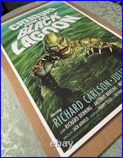 CREATURE FROM THE BLACK LAGOON Jason Edmiston Mondo Movie Poster Print xx/250