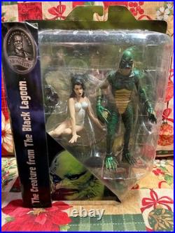 CREATURE FROM THE BLACK LAGOON & Kay DIAMOND SELECT 2012 Action Figures MIP New