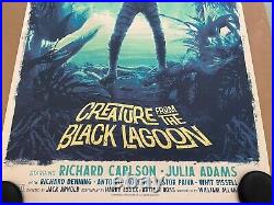 CREATURE FROM THE BLACK LAGOON Kevin Wilson Art Print Not Mondo xx/150 Sold Out