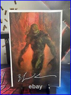 CREATURE FROM THE BLACK LAGOON LIVES #1 SIENKIEWICZ Signed Virgin Variant COA