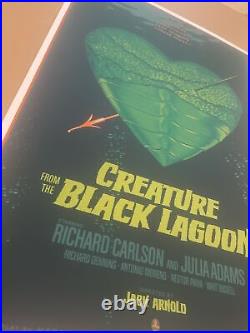 CREATURE FROM THE BLACK LAGOON MONDO poster print 44/275 LAURENT DURIEUX 2014