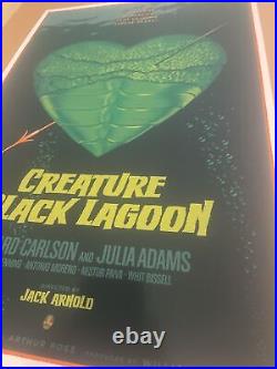 CREATURE FROM THE BLACK LAGOON MONDO poster print 44/275 LAURENT DURIEUX 2014