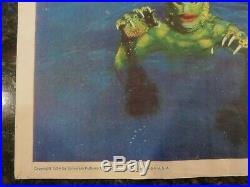 CREATURE FROM THE BLACK LAGOON Original 1954 Lobby Card, 11 x 14, C8 Very Fine