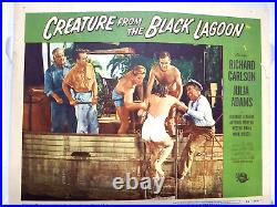 CREATURE FROM THE BLACK LAGOON Original 1954 Lobby Card 2 Monster, Horror