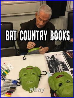 CREATURE FROM THE BLACK LAGOON Plastic Face Mask SIGNED by RICOU BROWNING