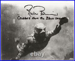 CREATURE FROM THE BLACK LAGOON Ricou Browning Ben Chapman Signed 8x10 photo +