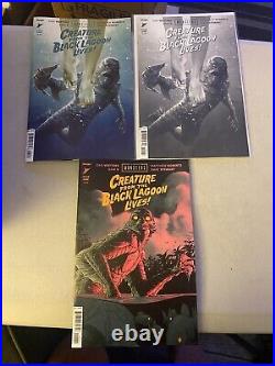 CREATURE FROM THE BLACK LAGOON Set of Covers A, B, C, D, E, F, 175 & 1100 Ross