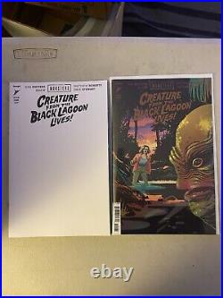 CREATURE FROM THE BLACK LAGOON Set of Covers A, B, C, D, E, F, 175 & 1100 Ross