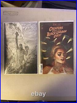 CREATURE FROM THE BLACK LAGOON Set of Covers A, B, C, D, E, F, 175 & 1100 Ross