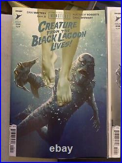 CREATURE FROM THE BLACK LAGOON Set of Covers A, B, C, D, E, F, 175 & 1100 Ross