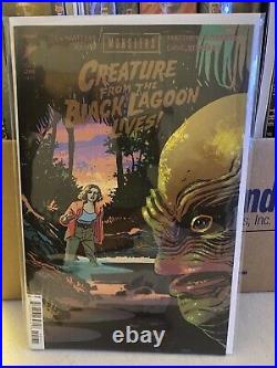 CREATURE FROM THE BLACK LAGOON Set of Covers A, B, C, D, E, F, 175 & 1100 Ross