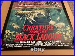 CREATURE FROM THE BLACK LAGOON Tom Walker Poster Print Bottleneck Limited #
