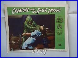 CREATURE FROM THE BLACK LAGOON/U27AV/ lobby card # 5/1954
