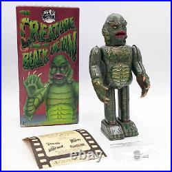 CREATURE FROM THE BLACK LAGOON Vintage 1991 Wind-up Metal toy Universal Monsters