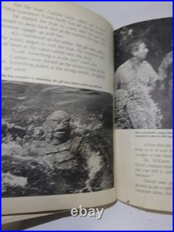 CREATURE FROM THE BLACK LAGOON Vintage HARDCOVER Book FILM PHOTOGRAPHS RARE