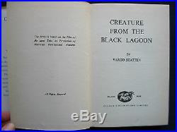 CREATURE FROM THE BLACK LAGOON by VARGO STATTEN 1st Edition Movie Tie-In Edition