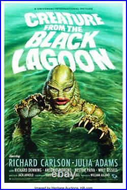 CREATURE FROM THE BLACK LAGOON limited edition print #186/275 MONDO EDMISTON