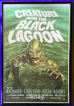CREATURE FROM THE BLACK LAGOON limited edition print #186/275 MONDO EDMISTON